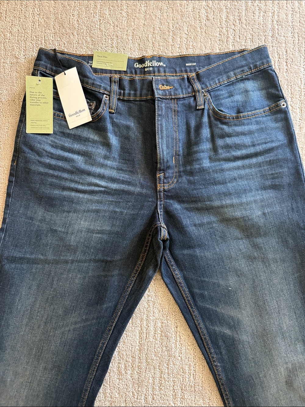 Goodfellow & Co Men’s Indigo Blue Relaxed Jeans